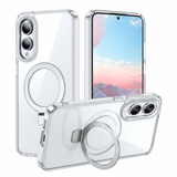Samsung Galaxy S25 Edge Shockproof Magnetic Case With Stand Holder