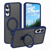 Samsung Galaxy S25 Edge Shockproof Magnetic Case With Stand Holder