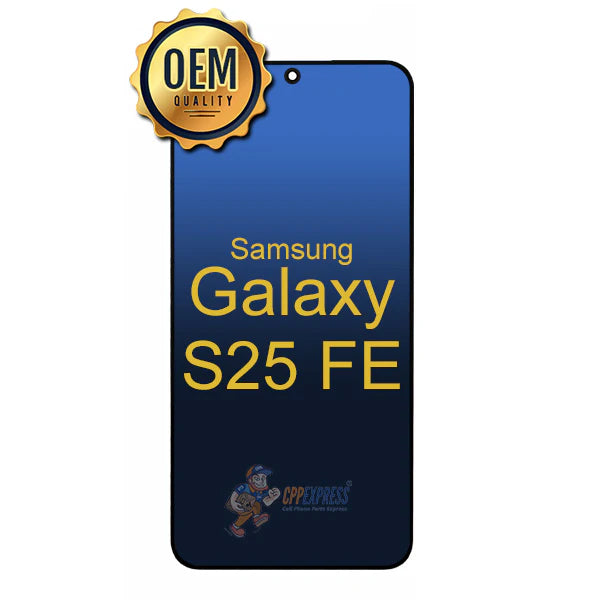 Samsung Galaxy S25 FE - OEM Display Screen Touch Digitizer Assembly With Frame