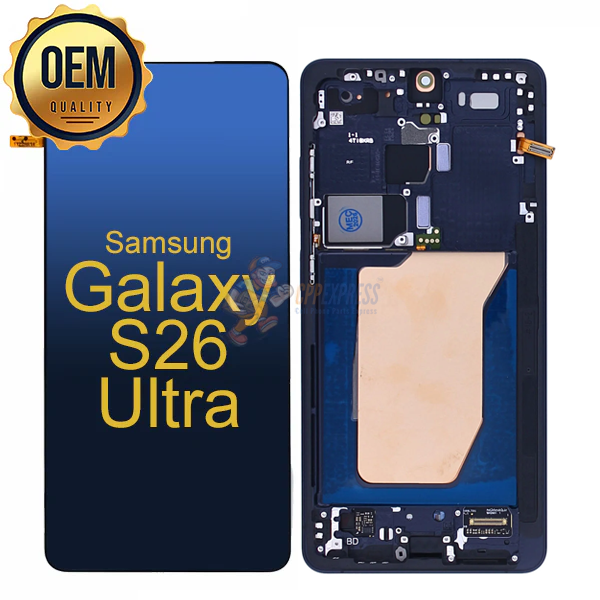 Samsung Galaxy S26 Ultra - OEM Display Screen Touch Digitizer Assembly With Frame