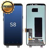 Samsung Galaxy S8 - LCD Touch Screen Assembly Without Frame - Mightnight Black