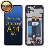 Samsung Galaxy A14 5G - LCD Touch Screen Digitizer Assembly With Frame - Black