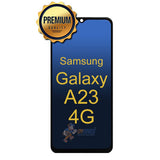Samsung Galaxy A23 4G - LCD Touch Screen Digitizer Assembly With Frame - Black