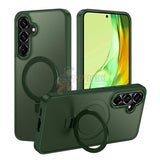 Samsung Galaxy S24 Plus Shockproof Magnetic Case With Invisible Stand Holder