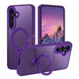 Samsung Galaxy S24 Plus Shockproof Magnetic Case With Invisible Stand Holder