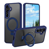 Samsung Galaxy S24 Shockproof Magnetic Case With Invisible Stand Holder