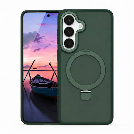 Samsung Galaxy S26 Shockproof Magnetic Case With Stand Holder