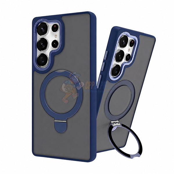 Samsung Galaxy S26 Ultra Shockproof Magnetic Case With Stand Holder