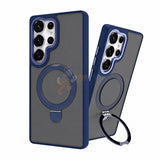 Samsung Galaxy S26 Ultra Shockproof Magnetic Case With Stand Holder