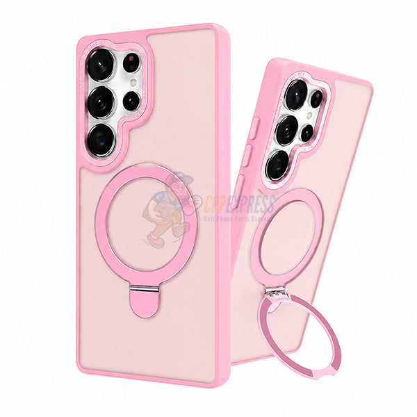 Samsung Galaxy S26 Ultra Shockproof Magnetic Case With Stand Holder