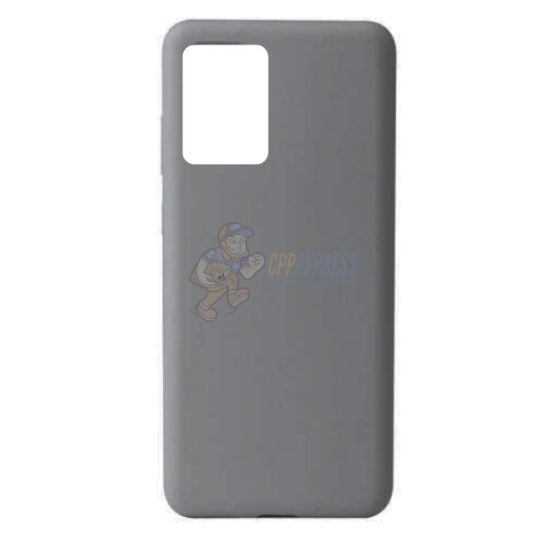 Samsung Galaxy S20 Soft Silicone Slim Protective ShockProof Case Cover - Grey/Black