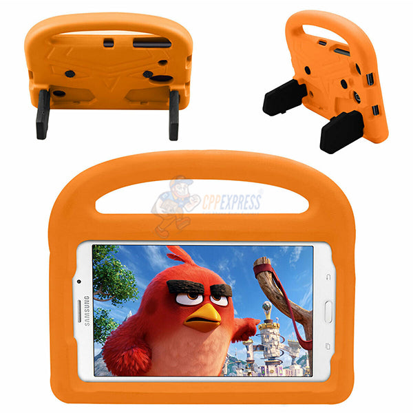 Sparrow Shockproof Universal Kids EVA Foam Case Stand Cover For Samsung Galaxy Tab 8 Inch Tablet - Orange