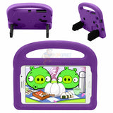 Sparrow Shockproof Universal Kids EVA Foam Case Stand Cover For Samsung Galaxy Tab 8 Inch Tablet - Purple