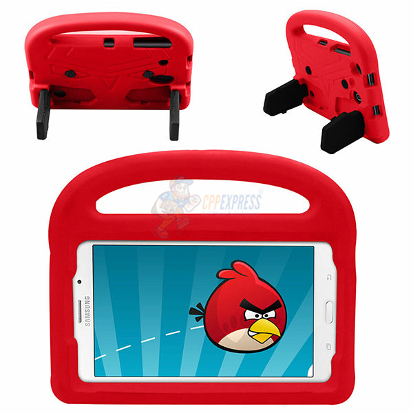 Sparrow Shockproof Universal Kids EVA Foam Case Stand Cover For Samsung Galaxy Tab 8 Inch Tablet - Red