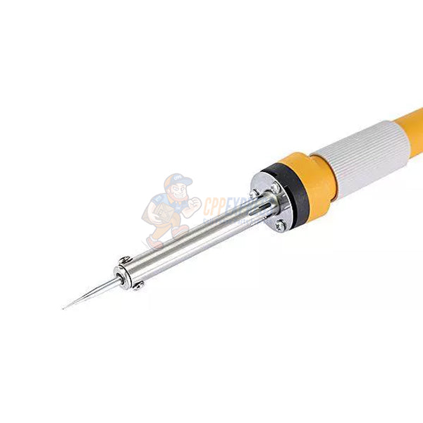 Stainless Steel Electrical Welding Soldering Iron 30W Yellow And Black