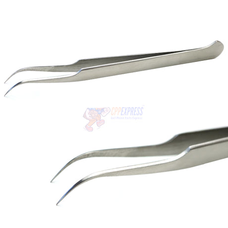 Stainless Steel Precision CURVED Tweezer Tool for Mobile Phone Repair