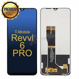 T-Mobile Revvl 6 Pro LCD Touch Screen Digitizer Assembly Without Frame - Black