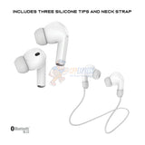 Tzumi ProBuds Wireless Stereo Earbuds with Auto Pairing Built In Mic White