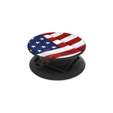 Tzumi Nuckees Trends Phone Grip and Stand American Flag