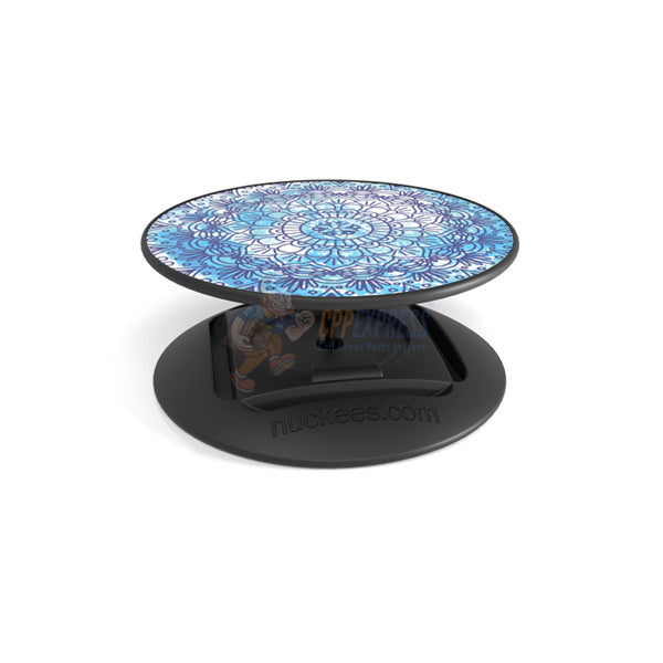 Tzumi Nuckees Trends Phone Grip and Stand Indigo Medallion