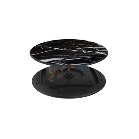 Tzumi Nuckees Trends Phone Grip and Stand Nuckee Black Marble