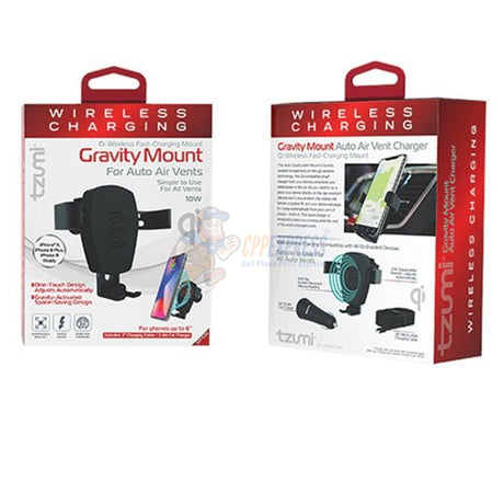 Tzumi Gravity Mount Car With Wireless Charging