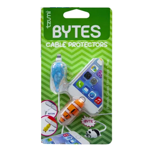 Tzumi Cord bytes Cable Protector Clown Fish