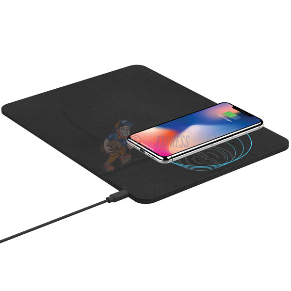 Tzumi Wireless Charging Mouse Pad and Rechargeable Mouse