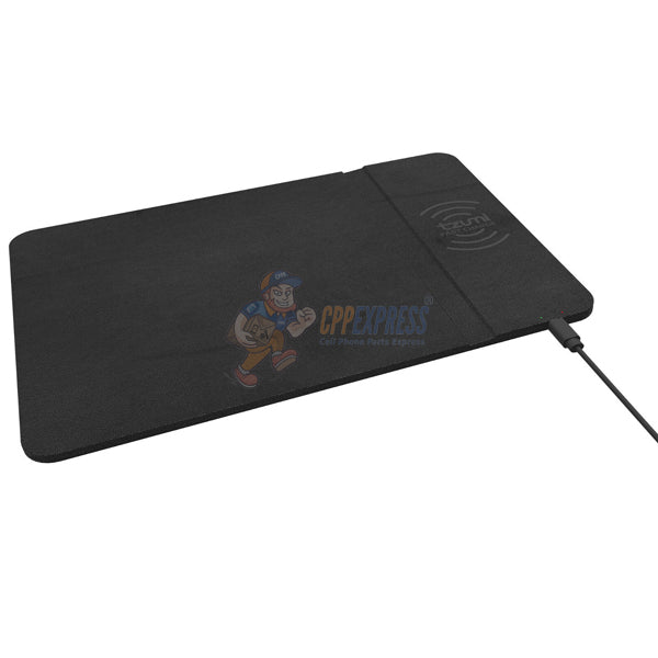 Tzumi Wireless Charging Mouse Pad and Rechargeable Mouse