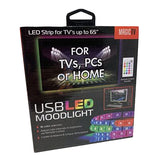 Tzumi Aura LED USB LED Mood Light Strips with Remote 5158WM