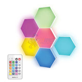 Tzumi AuraLED HexGlow Hexagonal Geometrical! LED lights 6 PCS