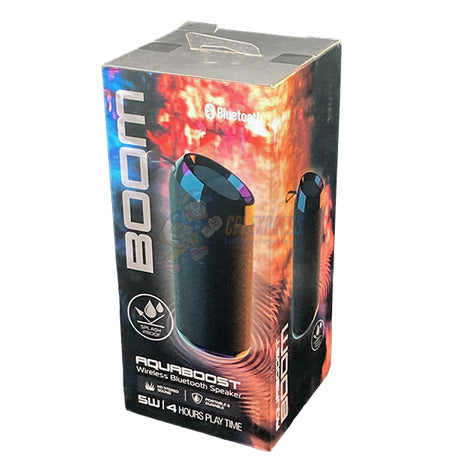 Tzumi Aquaboost Boom V2 Portable Wireless Bluetooth Speaker Water Resistant 4hrs