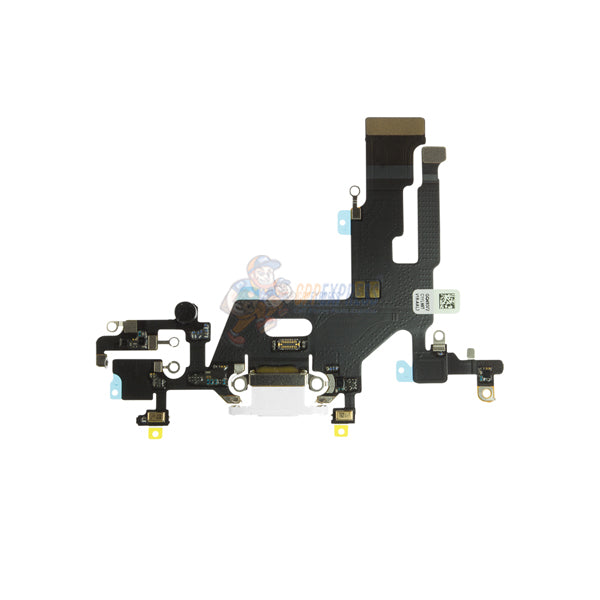 iPhone 11 Charging Port Dock Connector Flex Cable - White