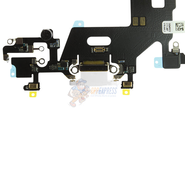 iPhone 11 Charging Port Dock Connector Flex Cable - White