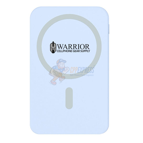 Warrior 10000mAh Dual-Cable Magsafe Magnetic Power Bank with Stand