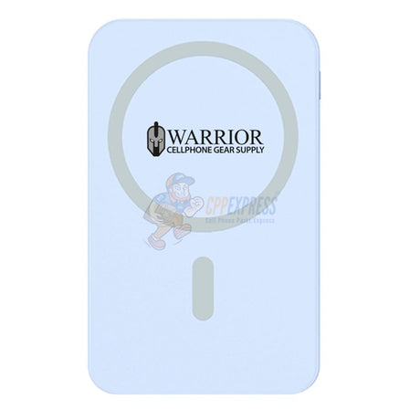 Warrior 10000mAh Dual-Cable Magsafe Magnetic Power Bank with Stand