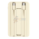 Warrior 10000mAh Dual-Cable Magsafe Magnetic Power Bank with Stand