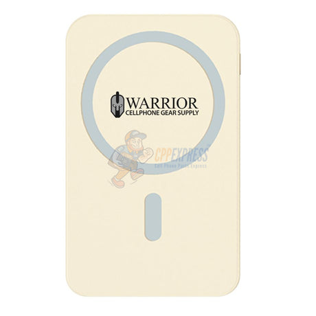 Warrior 10000mAh Dual-Cable Magsafe Magnetic Power Bank with Stand