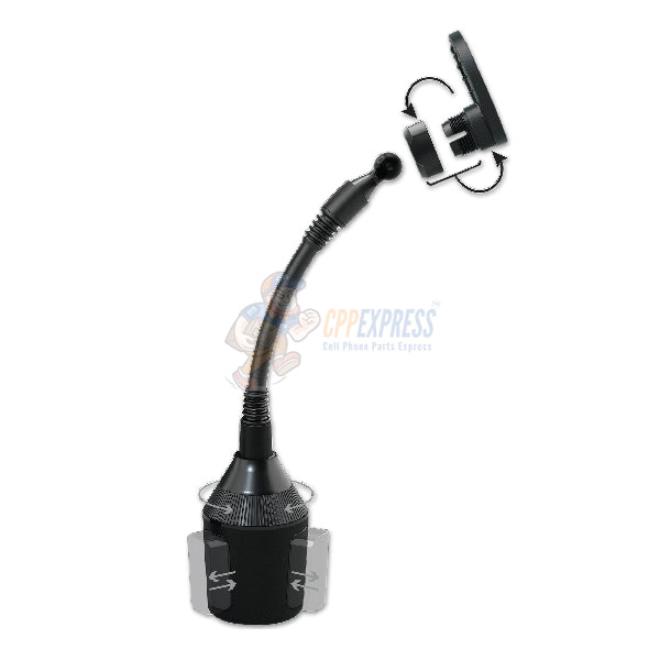 Warrior Magnetic Cup Grip Mount Holder Flexible View - Black