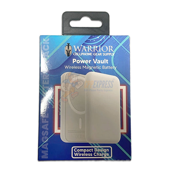 Warrior Magsafe Power Vault Wireless Magnetic Battery Power Bank