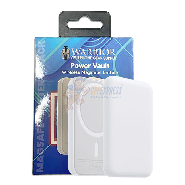 Warrior Magsafe Power Vault Wireless Magnetic Battery Power Bank