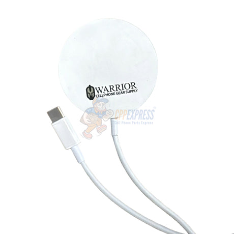 Warrior Power Mag USB-C  Fast Magnetic Wireless Charger 3FT Long