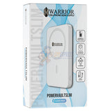 Warrior Power Vault Slim 5000mah Magnetic Wireless Portable Power Bank - Silver