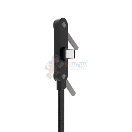 Warrior Pro Stand 2-in-1 Invisible Holder 20W Charging Cable with Built-In Stand