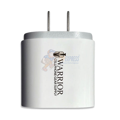 Warrior QC3.0+PD 36W Dual USB Fast Type-C Charger Adapter