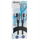 Warrior USB-C to USB-C 10FT Premium Braided 240W Fast Charging Data Sync Cable