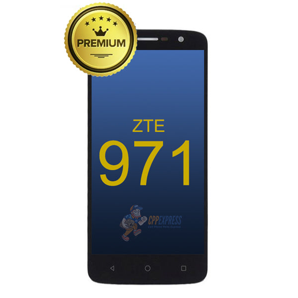 ZTE 971 LCD Touch Screen Digitizer with Assembly - Black