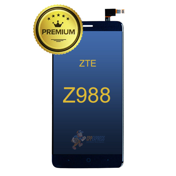 ZTE-988-LCD-Assembly-Wout-Frame-Black-1