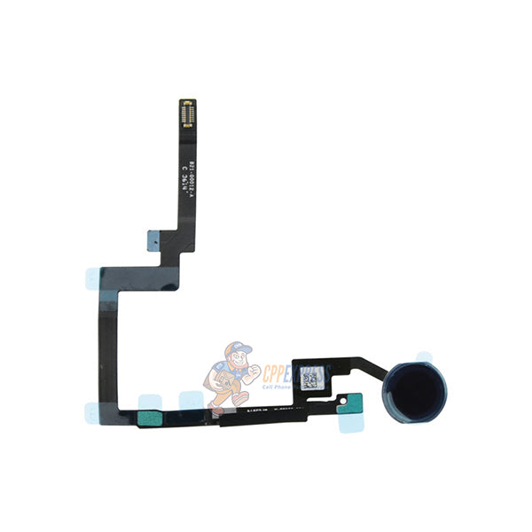 iPad 3 Compatible 3rd Gen Home Button with Flex Cable Replacement - Black