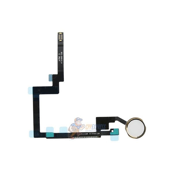 iPad 3 - 3rd Gen Home Button with Flex Cable Replacement - White